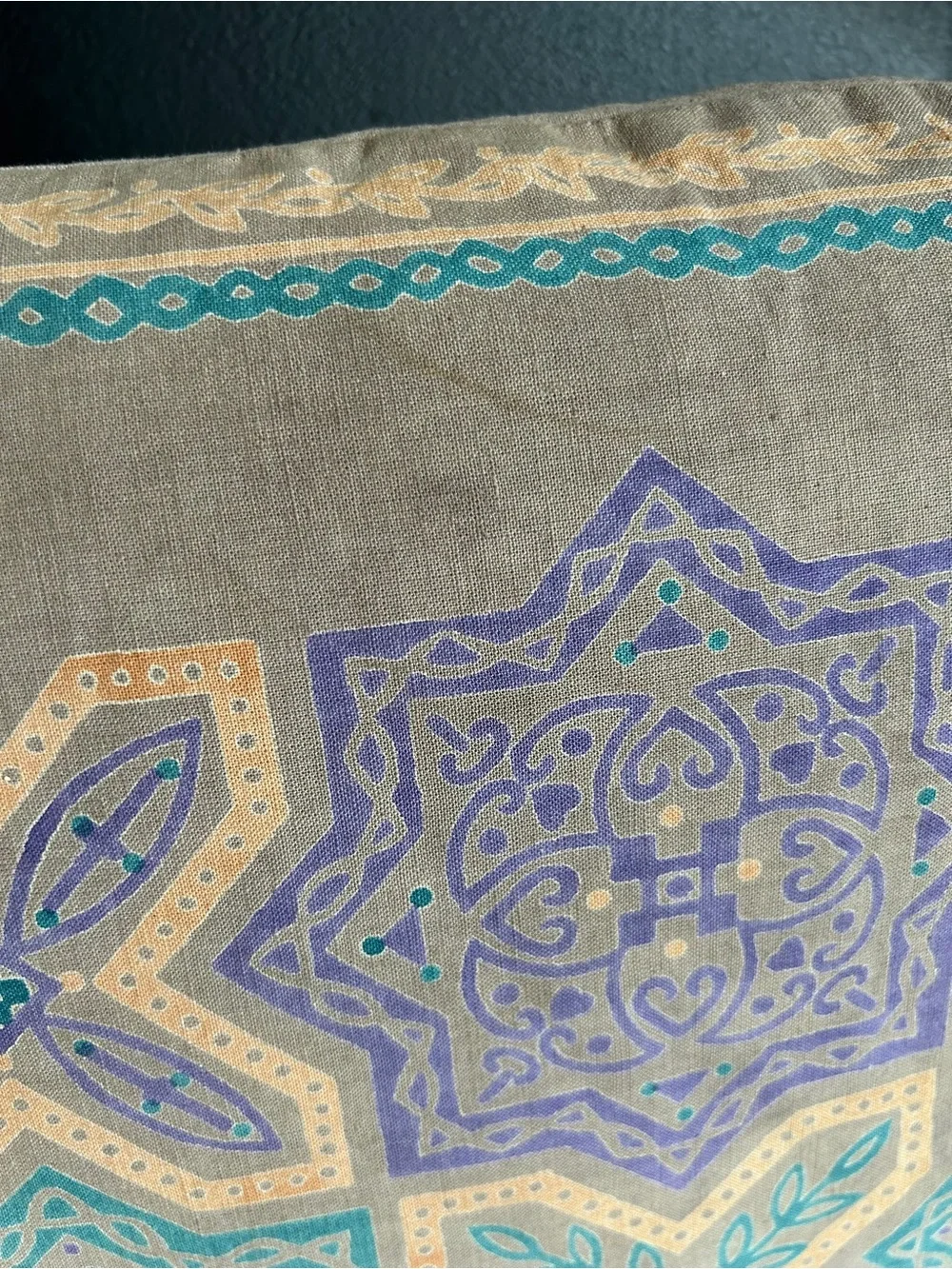 Decorative Boho Celtic Cotton Pillowcase